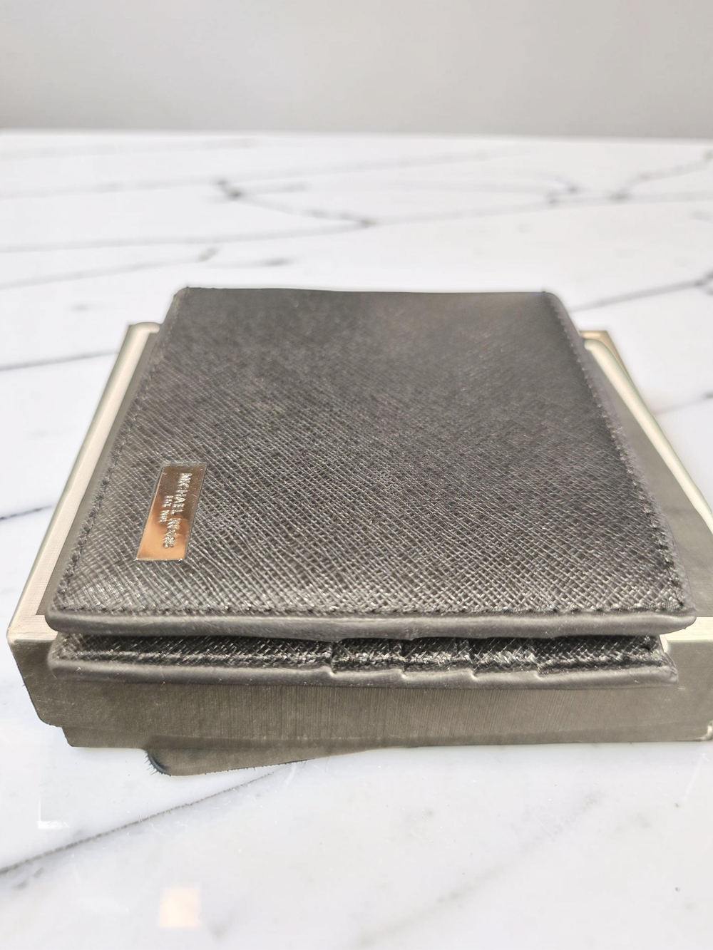 Michael Kors Men's Andy Slim Billfold Wallet Saffiano Leather NIB - Picture 5 of 9